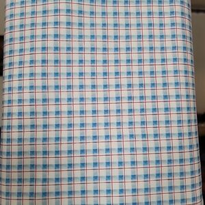 Leftover Bolt Plaid Cotton Fabric